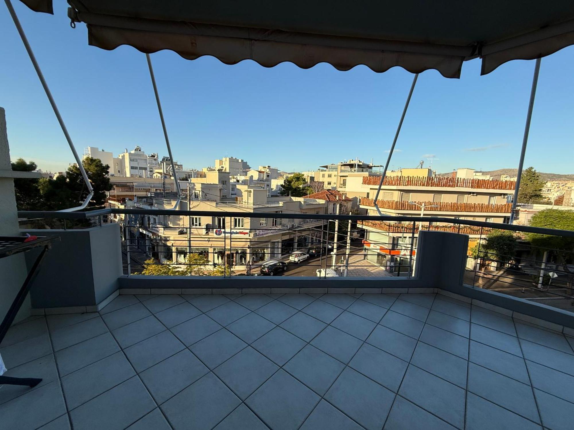 Sunny Home Private Jacuzzi Hydromassage Acropolis & Lycabettus Far View Parking 300M Metro Peristeri 雅典 客房 照片