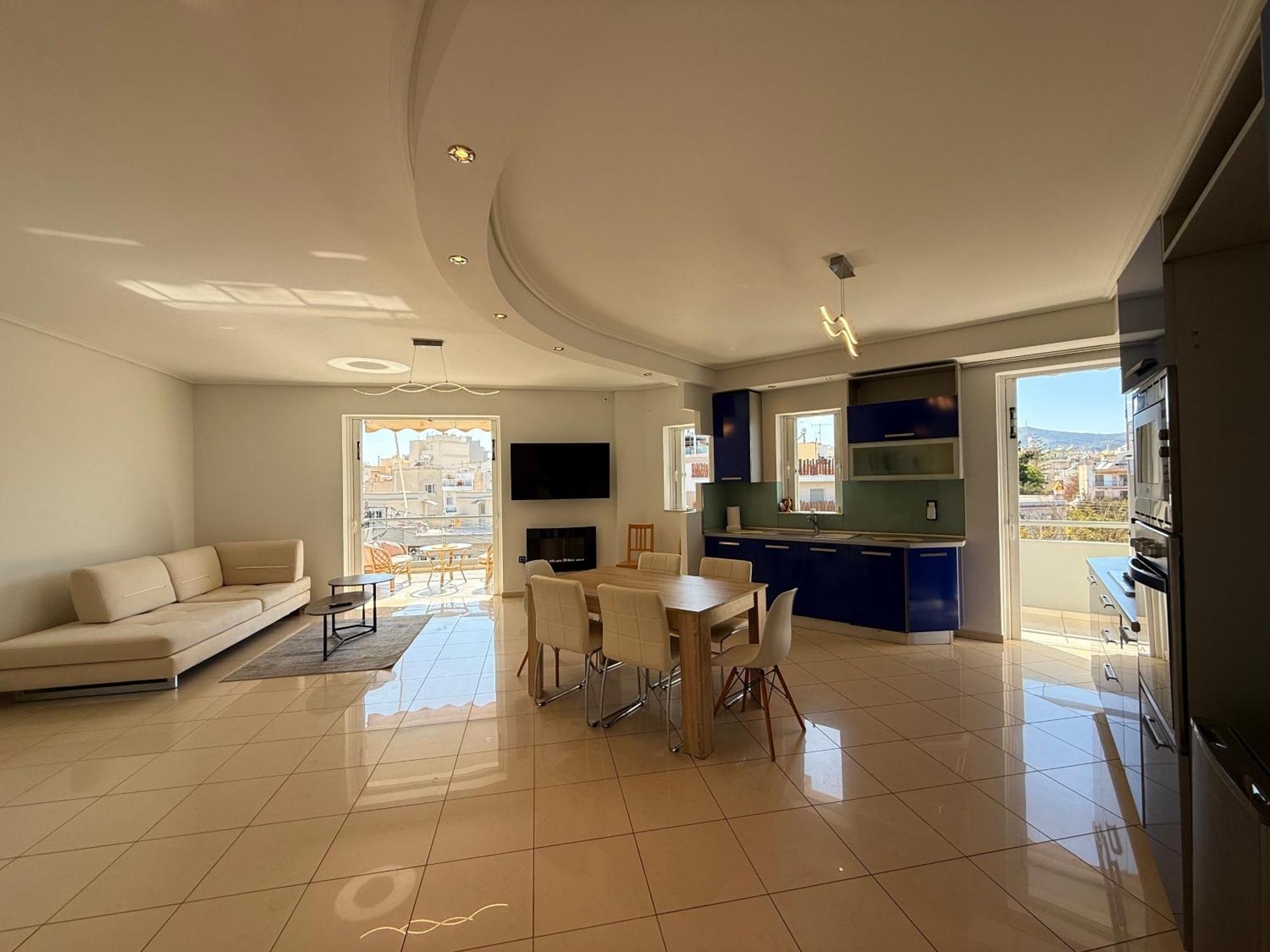Sunny Home Private Jacuzzi Hydromassage Acropolis & Lycabettus Far View Parking 300M Metro Peristeri 雅典 外观 照片
